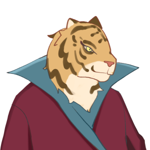Tiger illustration character Realm Protector